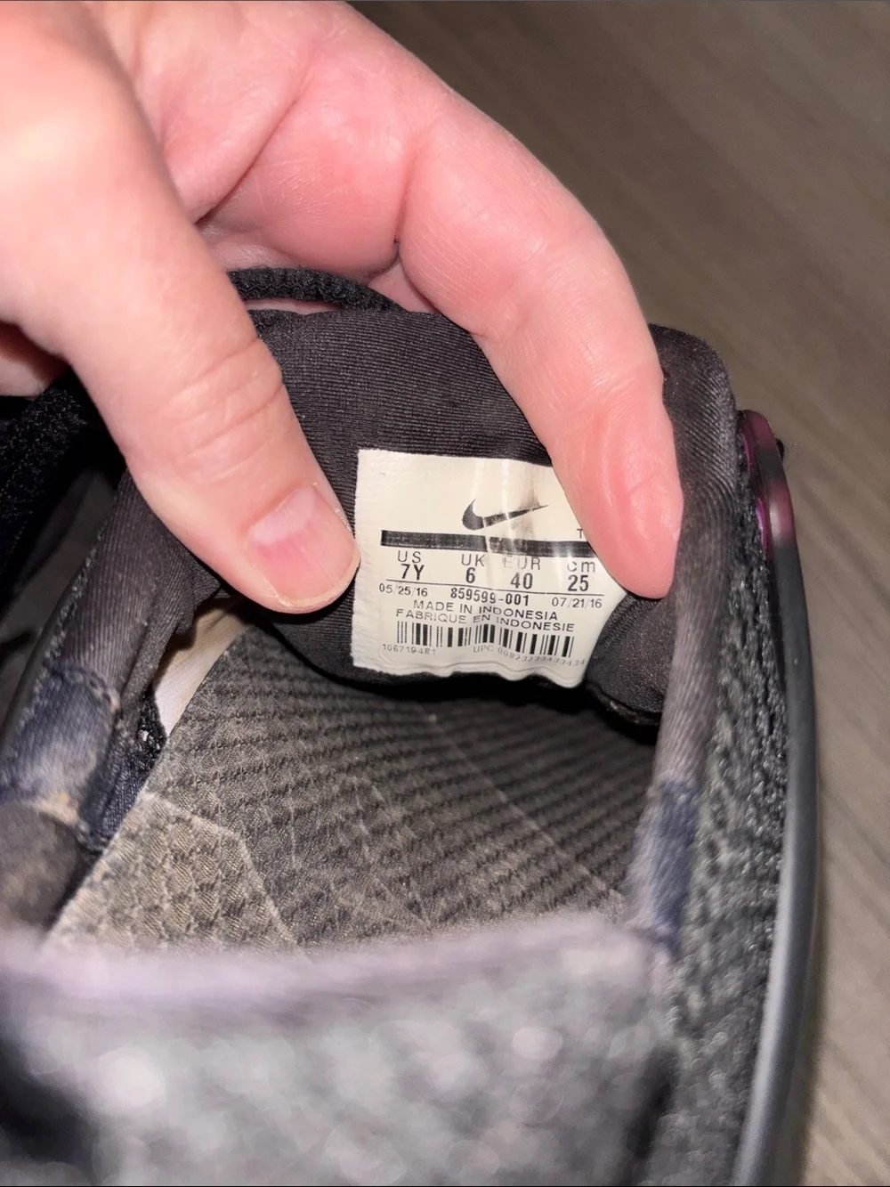 Nike Presto Print Size 7Y